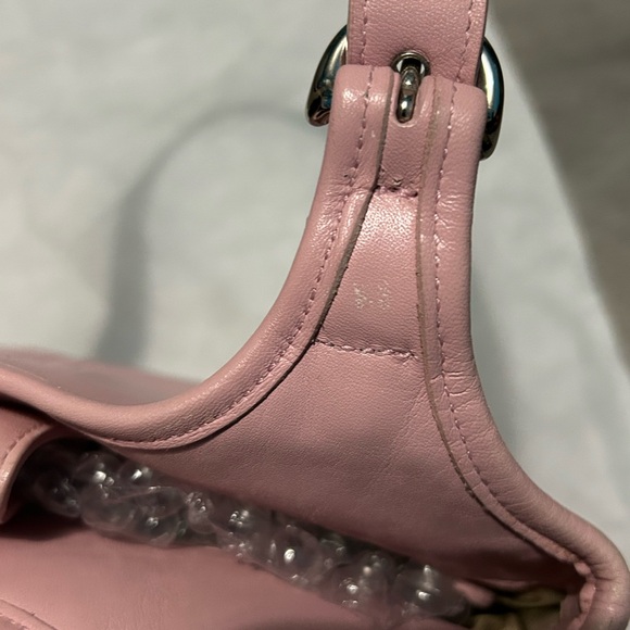 Coach Baby Pink Leather Shoulder Bag - Picture 13 of 15